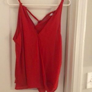 Cute BCBG top. Orange.
